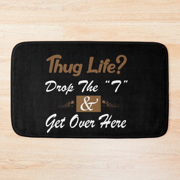 Item preview, Thug Life? Drop the “T” and Get Over Here: Funny Young Thug Relationship Gift Idea. designed and sold by cutitoutsir.