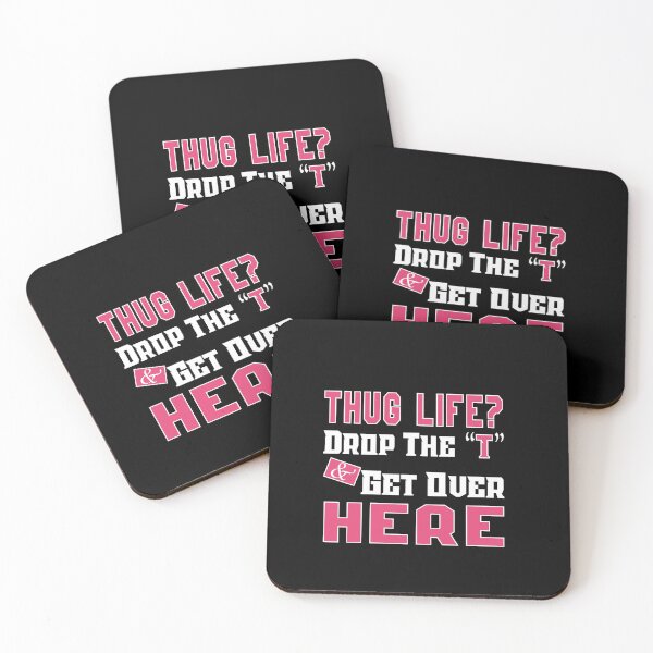 Item preview, Thug Life? Drop the “T” and Get Over Here: Funny Young Thug Relationship Gift Idea. designed and sold by cutitoutsir.