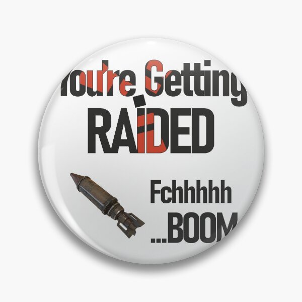 Item preview, Rust Getting Raided Rocket designed and sold by DigitalPulsion.