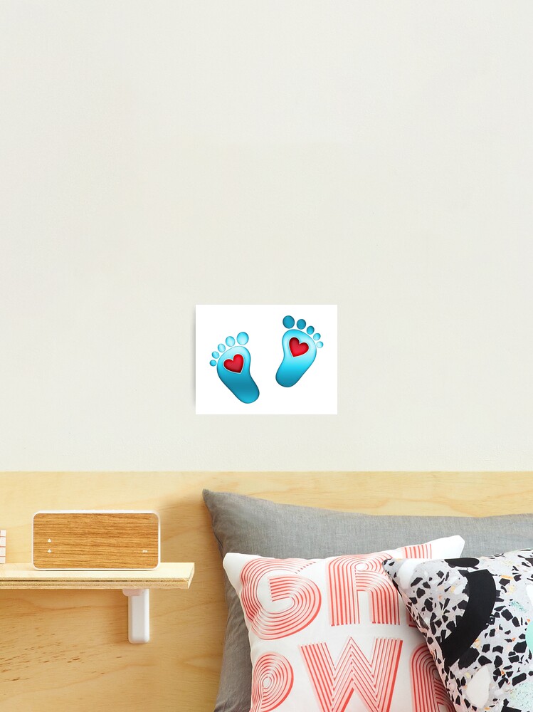Impression Photo Bebe Baby Boy Garcon Empreinte Pieds Pied Coeur Par Boom Art Redbubble Impression Photo Bebe Baby Boy Garcon Empreinte Pieds Pied Coeur Par Boom Art Redbubble