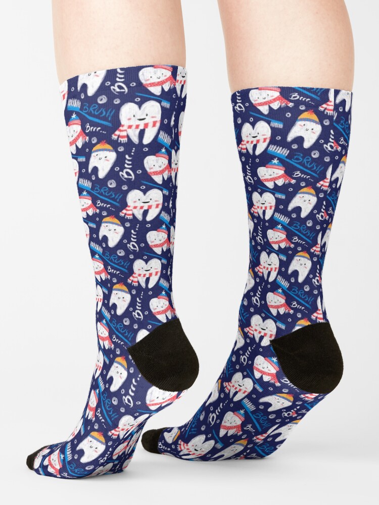 Alternate view of Happy Teeth Socks