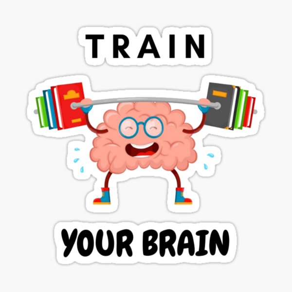 Your Best Is Enough Brain Sticker / Magnet