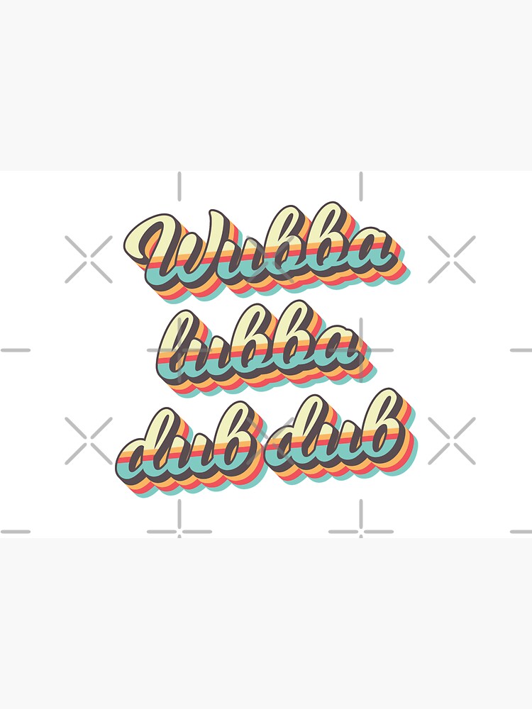 Wubba lubba dub dub - 70's Retro Style by AmpersandCuster
