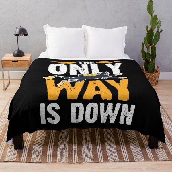 Item preview, The Only Way Is Down - Scuba Diver designed and sold by casestees.