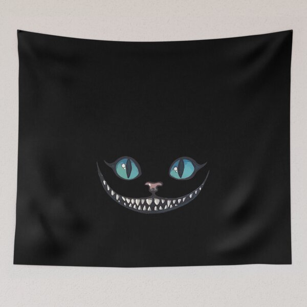 Item preview, Big Smile cat alice face mask designed and sold by Collagedream.