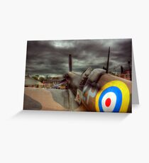 Spitfire Mk 2 Greeting Card