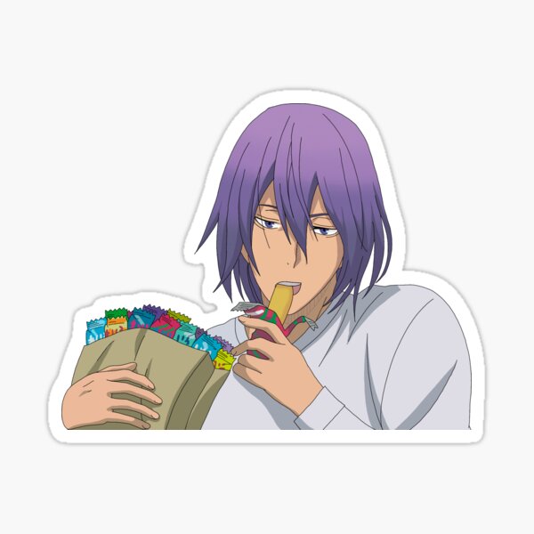 Murasakibara eating Sticker