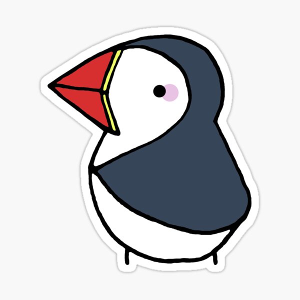 Item preview, Happy Little Puffin designed and sold by Stacey Roman.