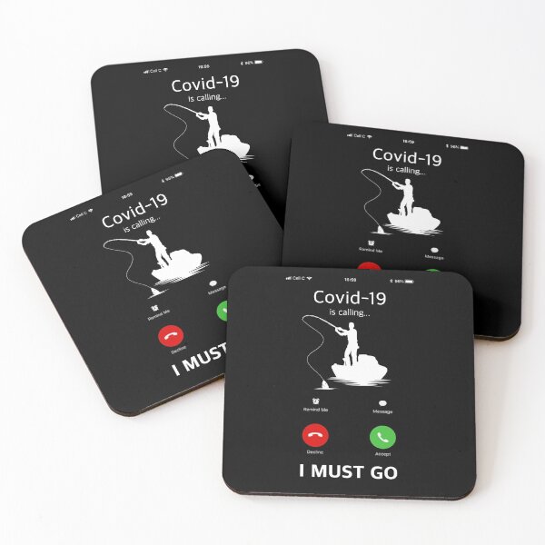Item preview, Fishing Is Calling And I Must Go Funny Phone Screen designed and sold by graphicmeyou.