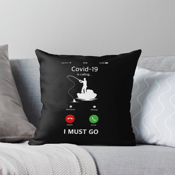 Item preview, Fishing Is Calling And I Must Go Funny Phone Screen designed and sold by graphicmeyou.