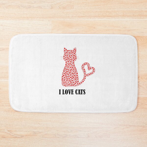 Item preview, I Love Cats designed and sold by EleYeah.