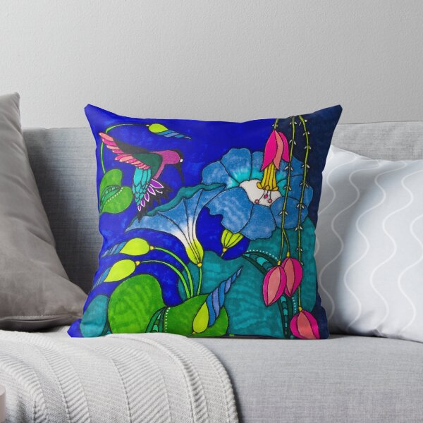 New Glories Every Morning Throw Pillow