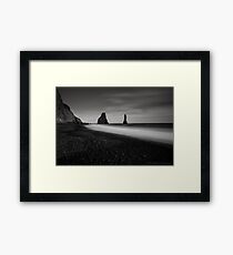 black Framed Print