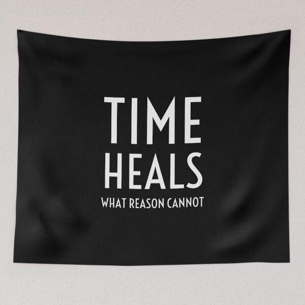 Item preview, TIME HEALS WHAT REASON CANNOT - SENECA STOIC QUOTES  designed and sold by Inspirationmotivation.