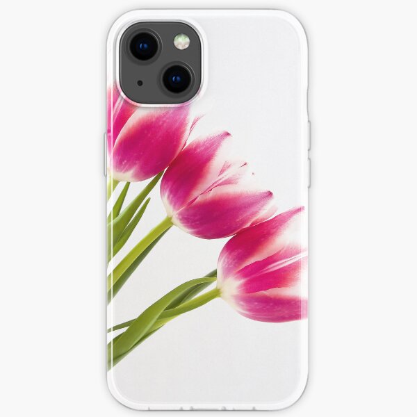 Pink Tulips iPhone Soft Case