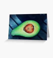 Avocado Greeting Card