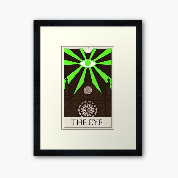 Item preview, The Eye - The Magnus Archives Tarot Series designed and sold by bellumcatilina.