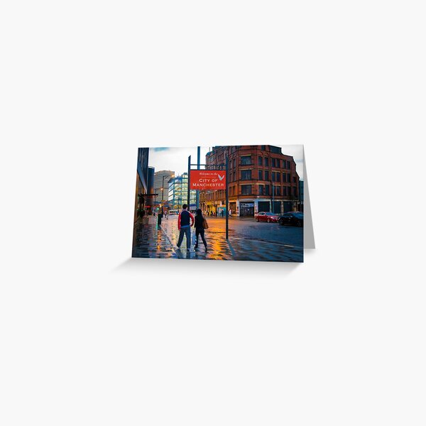 Welcome to Manchester Greeting Card