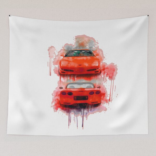 Item preview, Chevy Corvette Splash Red designed and sold by Aaaah Eeeek  Studio.