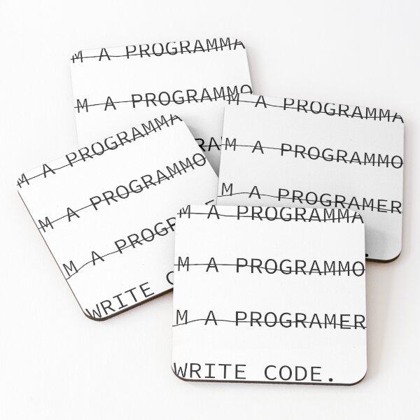 Item preview, I WRITE CODE designed and sold by OmniaStore.