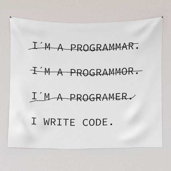 Item preview, I WRITE CODE designed and sold by OmniaStore.