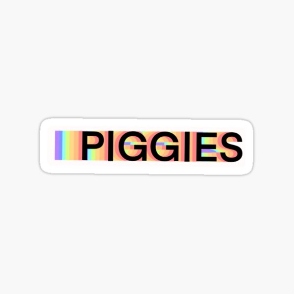Piggies Design By EditsByEmma Sticker