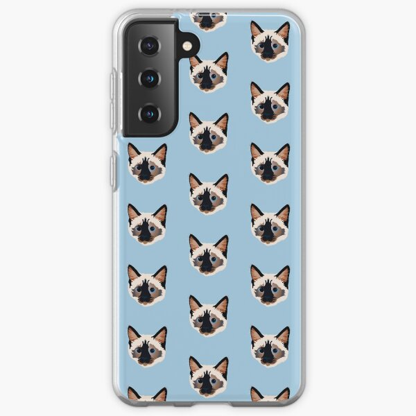 Siamese Kitty Cat Samsung Galaxy Soft Case