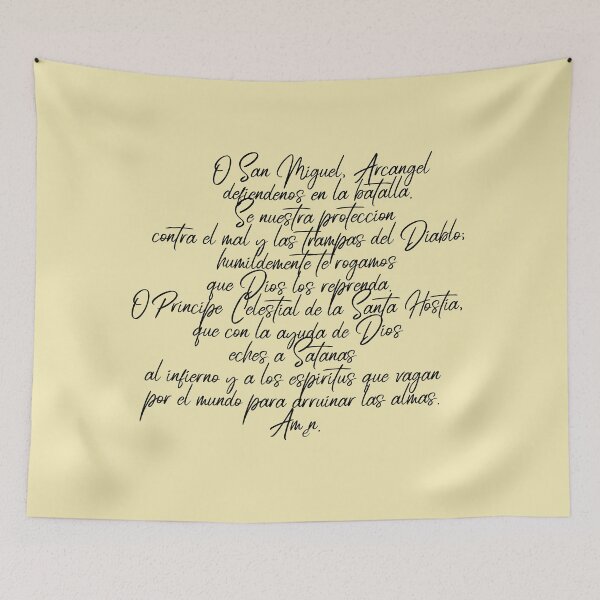 Item preview, Oracion a San Miguel Arcangel designed and sold by neteor.