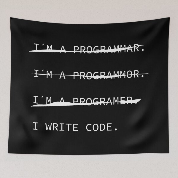 Item preview, I WRITE CODE designed and sold by OmniaStore.