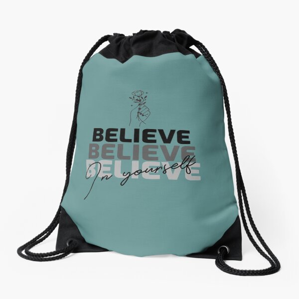 Inspirational Drawstring Bag
