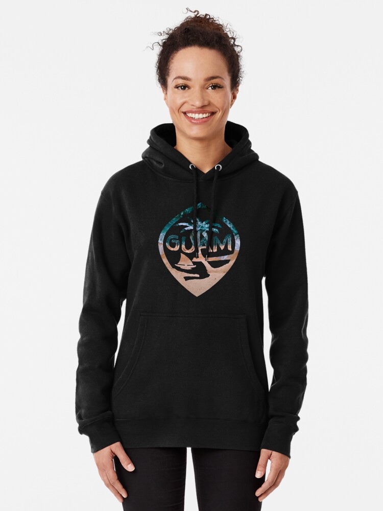 Disover Guam Seal Beach Pullover Hoodie