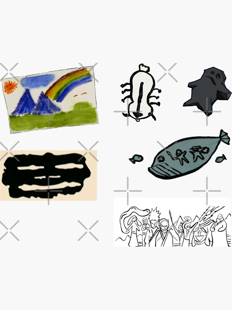 Sokka's Artwork Sticker Pack by haha-LOL