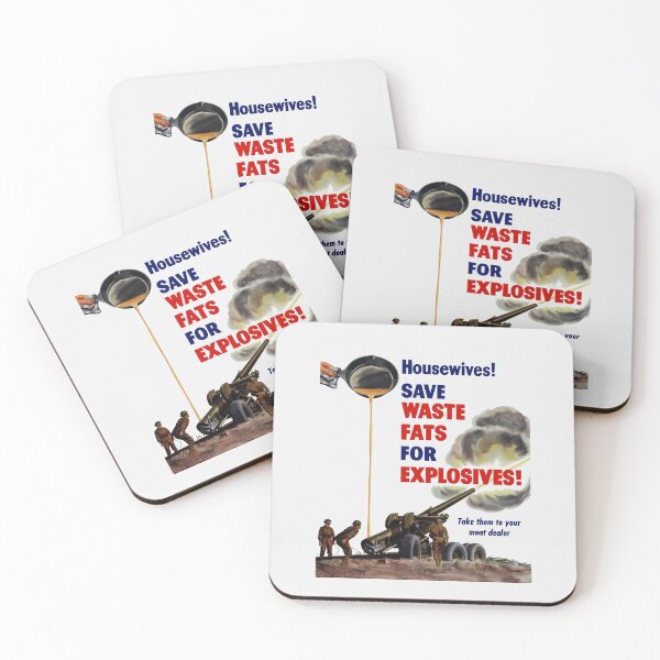 Item preview, Housewives! Save Waste Fats For Explosives! designed and sold by warishellstore.