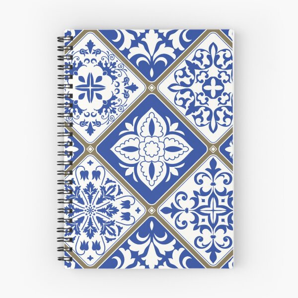 Item preview, Blue and White Portuguese Tile - Blue Arabic Morocco designed and sold by ayoubworld.