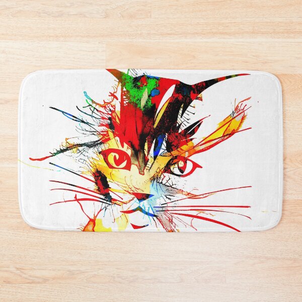 Item preview, Cat face splatter designed and sold by ibelieveimages.