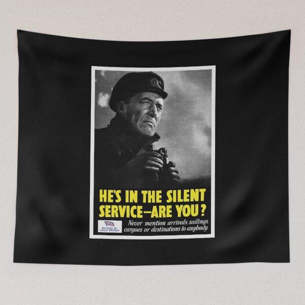 Item preview, He's in the silent service - are you? designed and sold by warishellstore.
