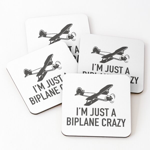 Item preview, I am Just a Bi-plane Crazy - Biplane Lovers Gift designed and sold by Hafashop.