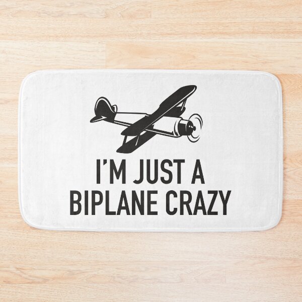 Item preview, I am Just a Bi-plane Crazy - Biplane Lovers Gift designed and sold by Hafashop.