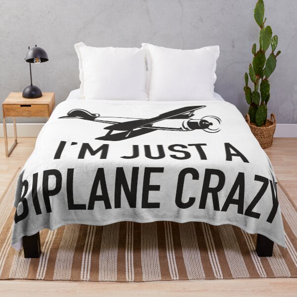 Item preview, I am Just a Bi-plane Crazy - Biplane Lovers Gift designed and sold by Hafashop.