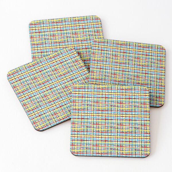 Item preview, Colorful crisscross pattern designed and sold by ibelieveimages.