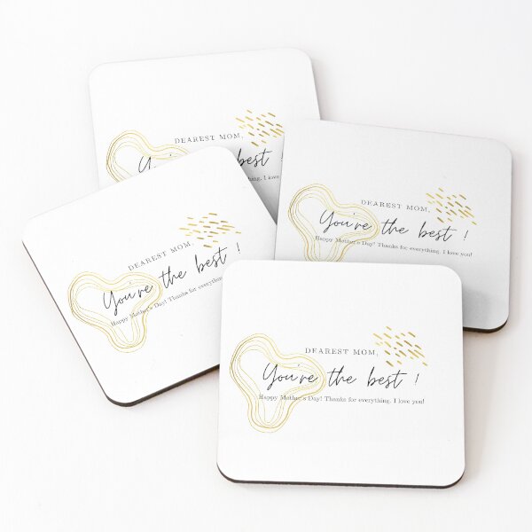 Item preview, Dearest mom, you're the best ! Happy Mother's Day ! Thanks for everything. I love you ! designed and sold by EnlightParis.