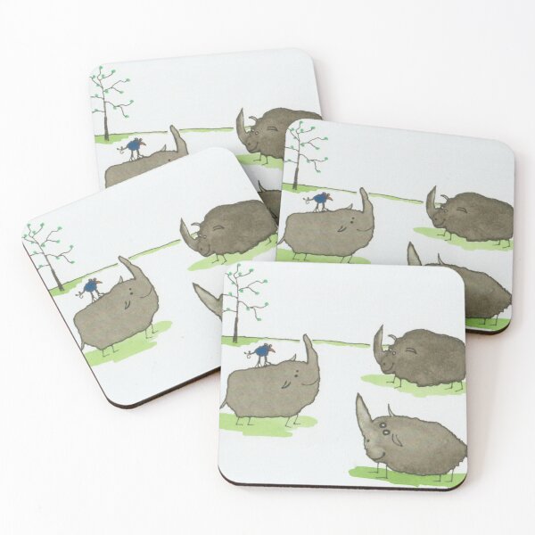 Item preview, Whimsical Rhinos designed and sold by Dianne Fleming.