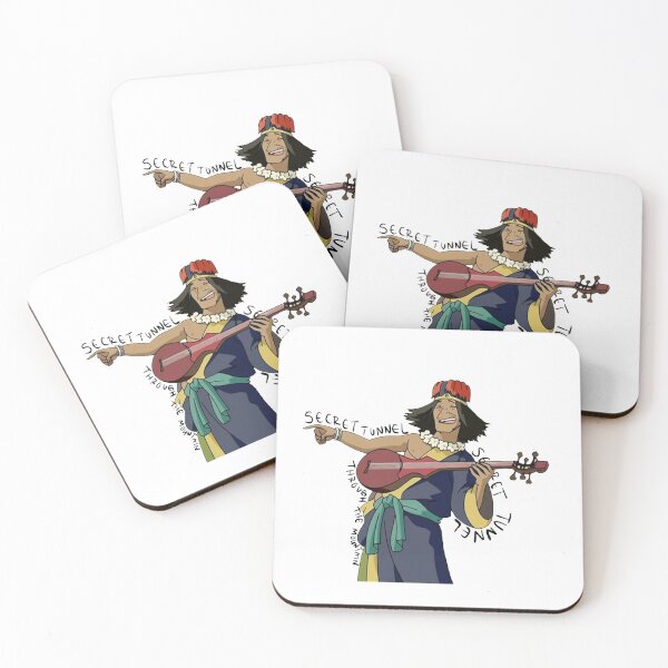 SECRET TUNNEL Song Avatar Coasters (Set of 4)