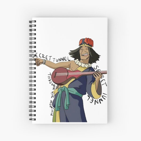 SECRET TUNNEL Song Avatar Spiral Notebook