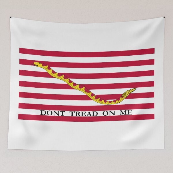 Item preview, Don't Tread On Me -- First Navy Jack designed and sold by warishellstore.