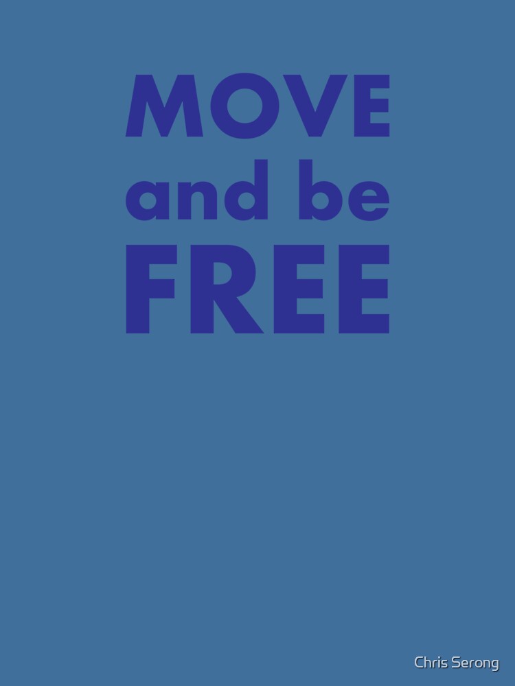 Thumbnail 5 of 5, Lightweight Hoodie, Move and be Free designed and sold by ChrisSerong.