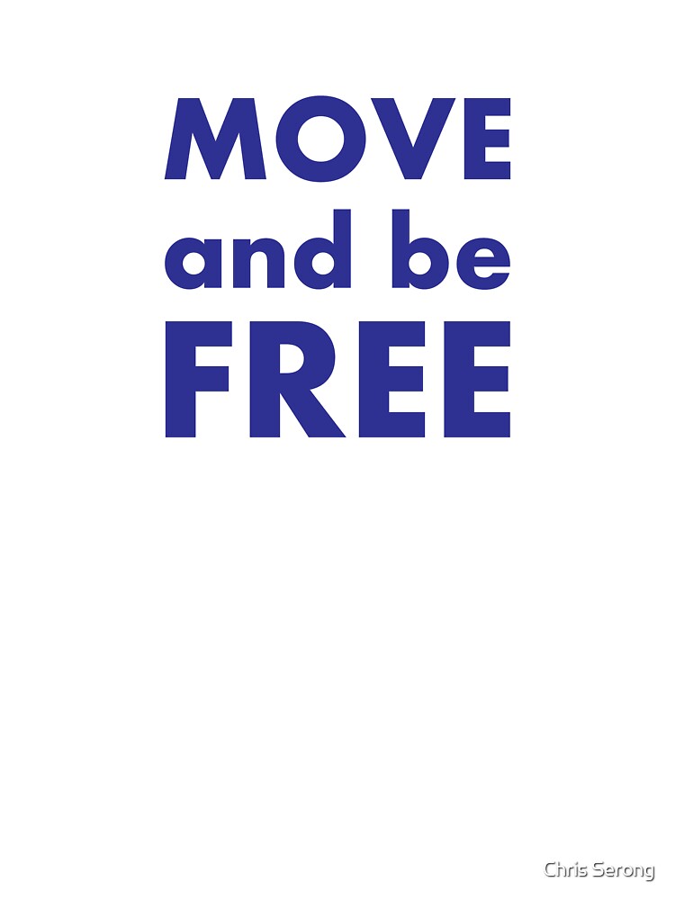 Thumbnail 7 of 7, Oversized T-Shirt, Move and be Free designed and sold by ChrisSerong.
