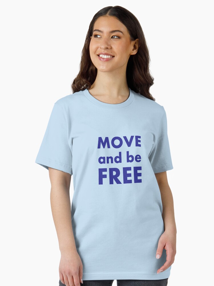 Thumbnail 2 of 7, Essential T-Shirt, Move and be Free designed and sold by ChrisSerong.