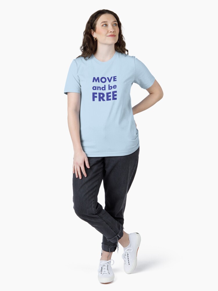 Thumbnail 4 of 7, Essential T-Shirt, Move and be Free designed and sold by ChrisSerong.