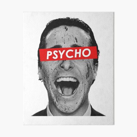 Patrick Bateman Gigachad Meme | Art Board Print